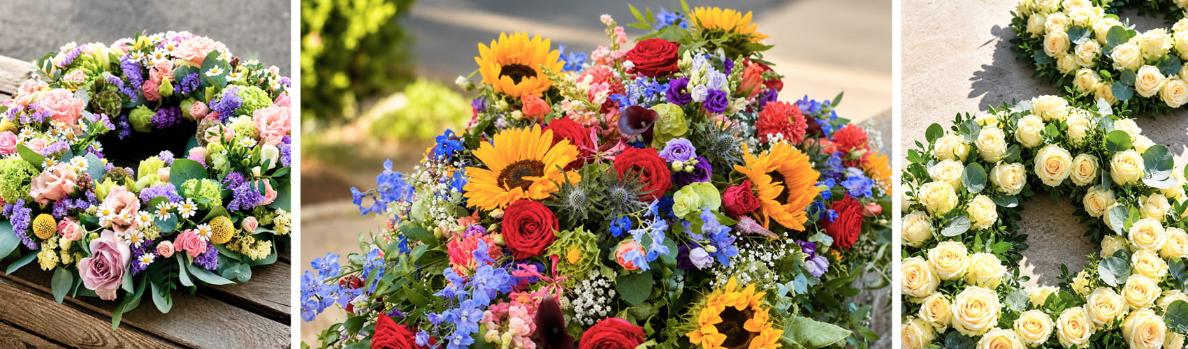 Funeral flowers from Seasons Florist in Portishead